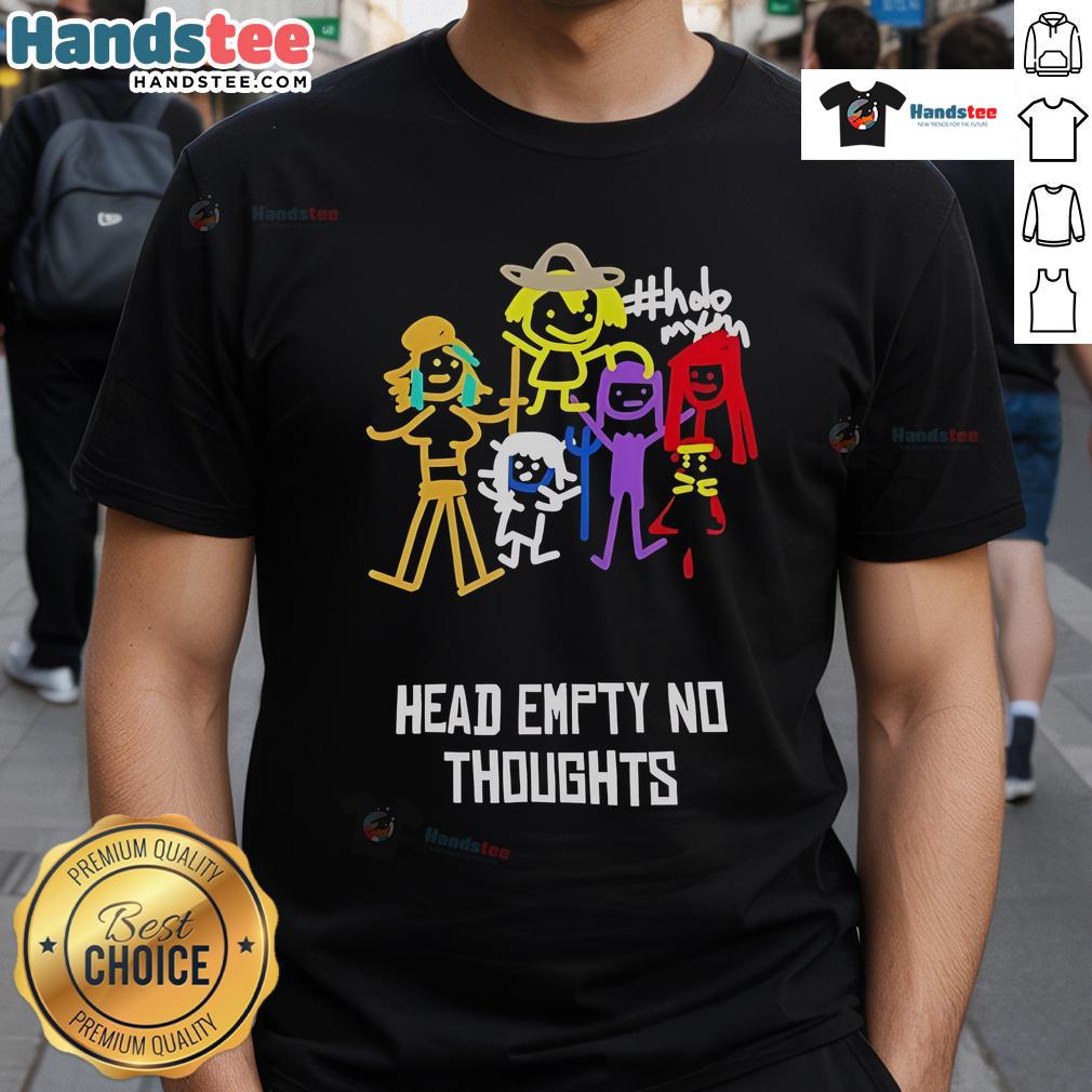 Funny Head Empty No Thoughts T Shirt Funny Head Empty No Thoughts T-Shirt featuring a humorous design, perfect for casual wear and expressing a carefree attitude.