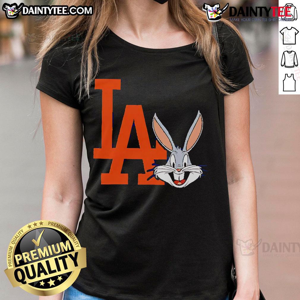 Funny Los Angeles Dodgers Looney Tunes For Fans 2025 Baseball Ladies Tee