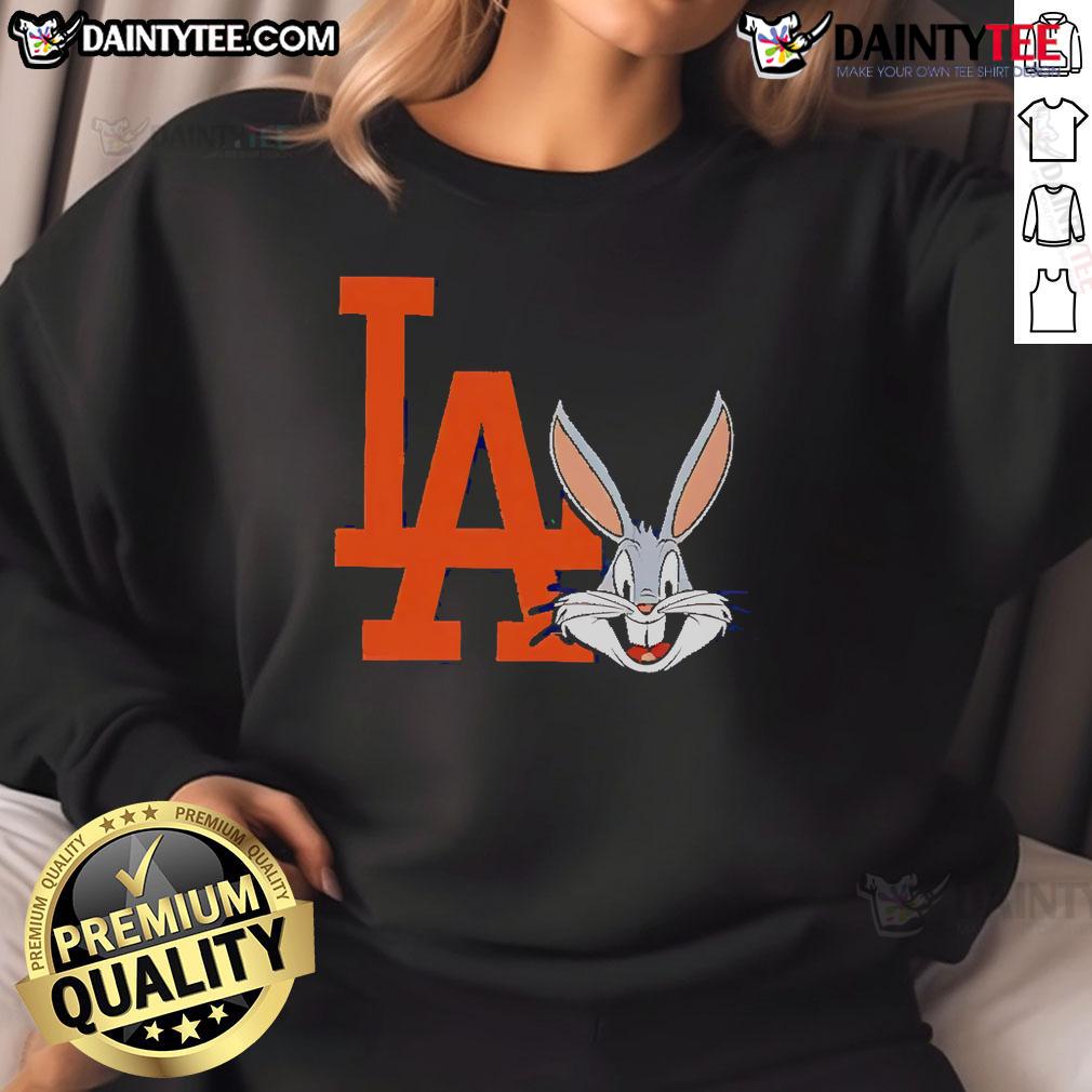 Funny Los Angeles Dodgers Looney Tunes For Fans 2025 Baseball Sweatshirt