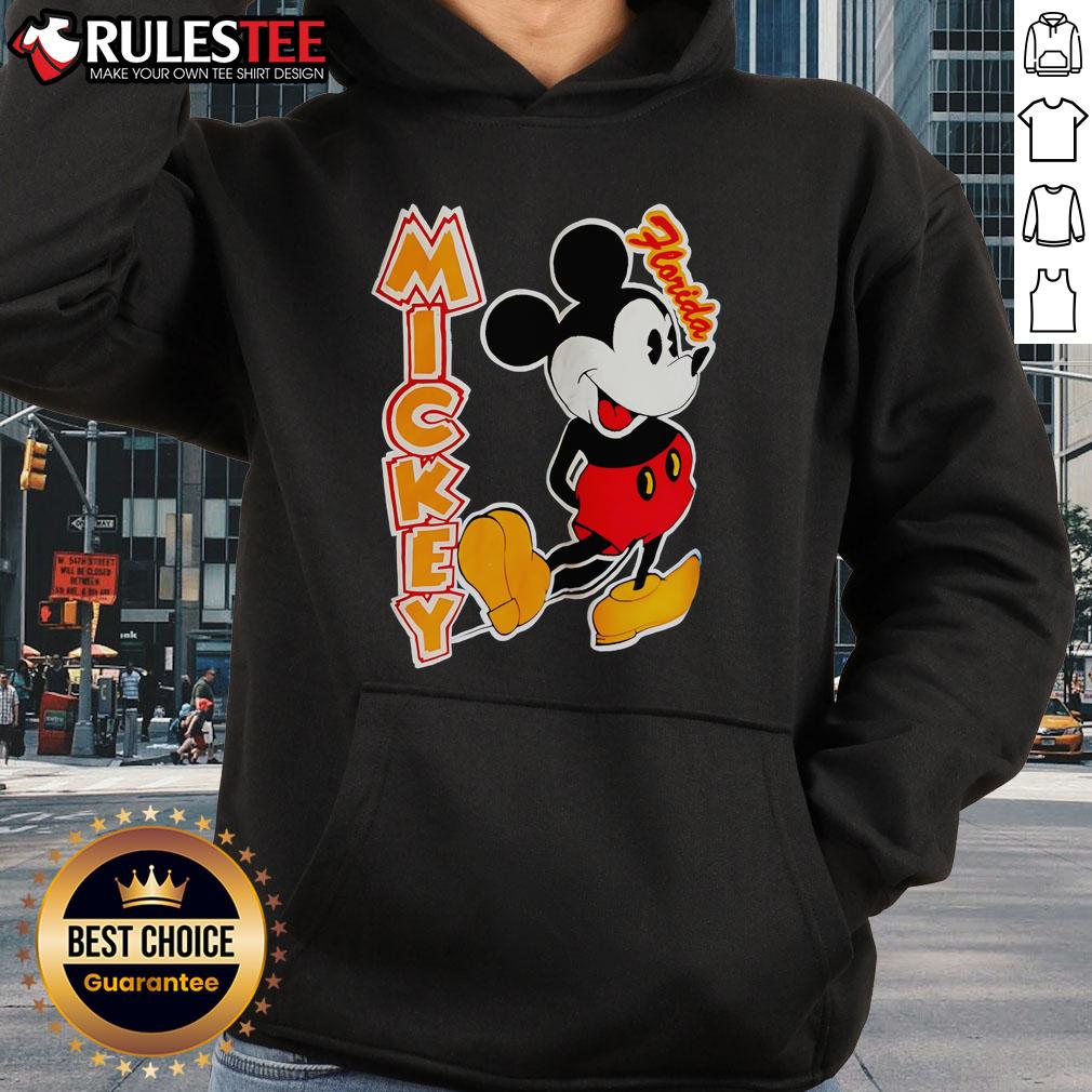 Funny Mickey Florida Cartoon Hoodie Funny Mickey Florida cartoon hoodie featuring vibrant graphics and a playful design, perfect for Disney fans.