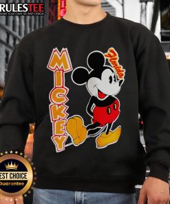 Funny Mickey Florida cartoon sweatshirt featuring a playful design perfect for Disney fans and casual wear.