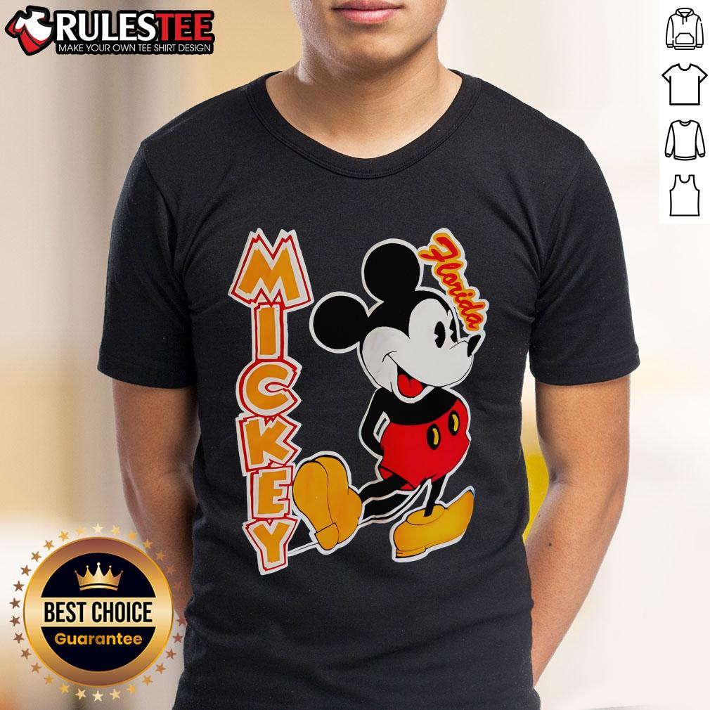 Funny Mickey Florida Cartoon T Shirt Funny Mickey Florida Cartoon T-Shirt featuring a playful design of Mickey Mouse in vibrant colors, perfect for Disney fans.