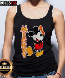 Funny Mickey Florida cartoon tank top featuring a playful design perfect for summer fun and Disney fans.