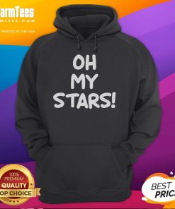 Alt Text: Funny Oh My Stars Joke Sarcastic Hoodie featuring a humorous design perfect for casual wear and comedy lovers.