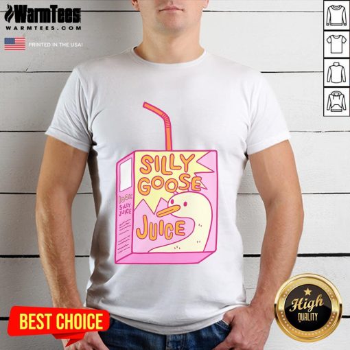 Funny Silly Goose Juice 100% Silly Juice T-Shirt featuring a playful design and vibrant colors for comedy lovers.