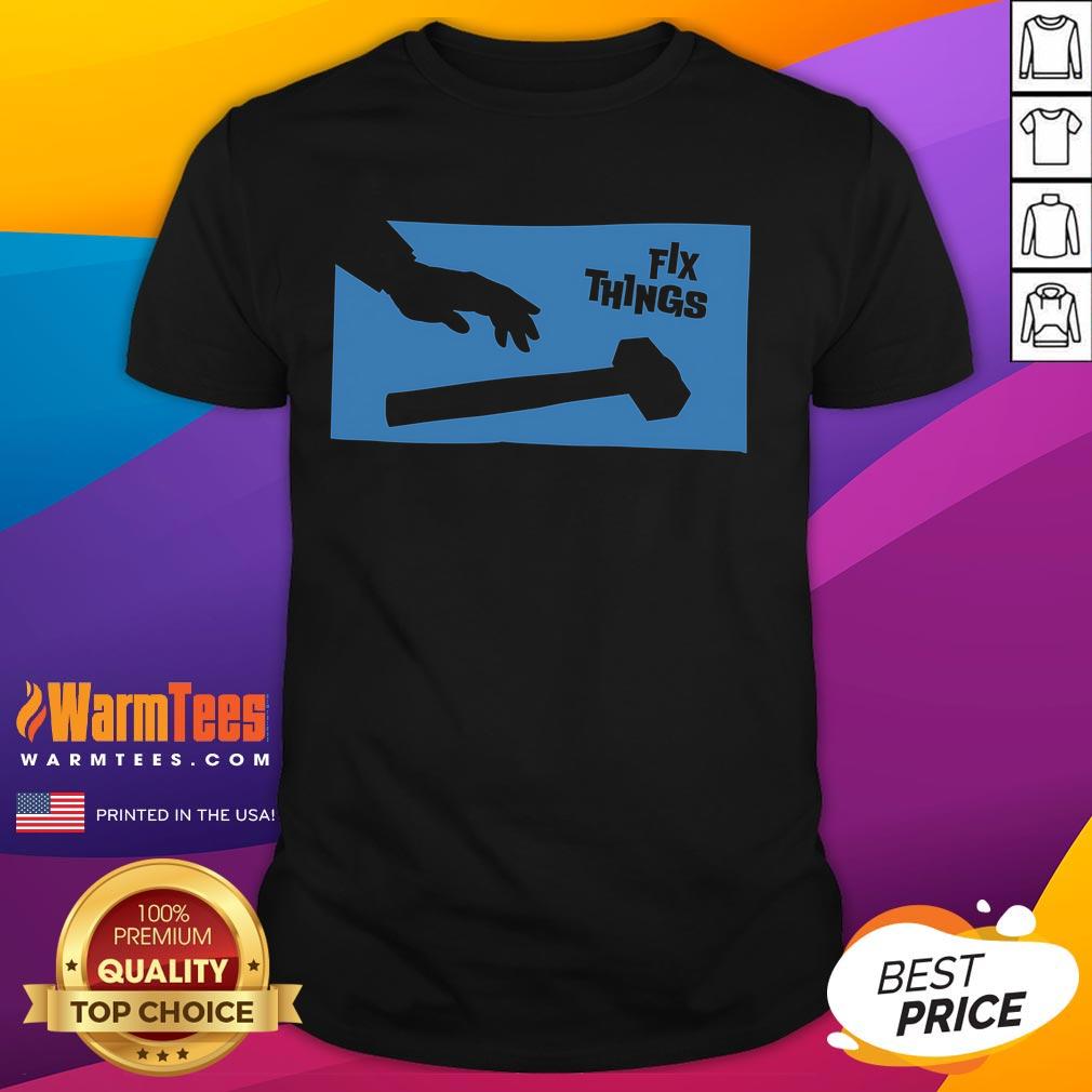 Funny Sir Fix A Lot Fix Things Hammer T Shirt Funny Sir-Fix-A-Lot hammer graphic t-shirt design for DIY enthusiasts and humor lovers, perfect for fixing things.
