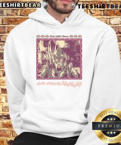 Funny Skyrim hoodie featuring 'Stop Right There, You're Criminally Handsome' design for gaming fans.