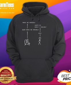 Funny Sudo Make Me Popcorn Linux Stickman Programming Hoodie design featuring a humorous stickman graphic.