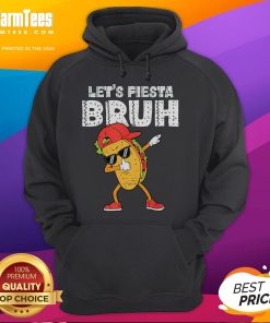 Alt Text: Funny taco dabbing in a colorful design, perfect for Cinco de Mayo fiesta celebrations on a cozy Mexican hoodie.