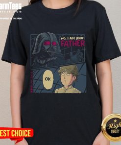 Funny One Punch Jedi Saitama meme on a ladies tee, showcasing humor and pop culture in a stylish design.