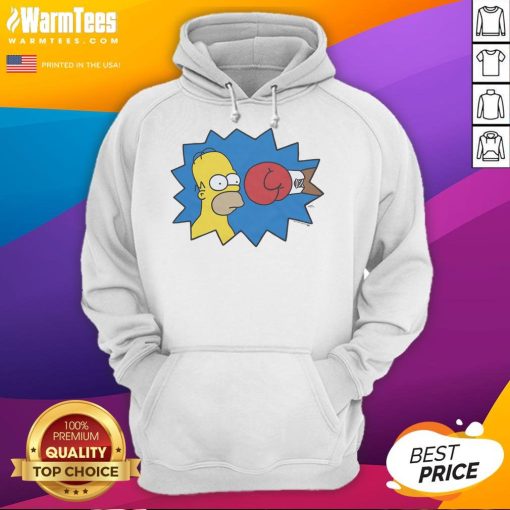 Funny The Simpsons Tatum vs Simpson Payback Hoodie featuring vibrant graphics of Tatum and Simpson in a playful scene.
