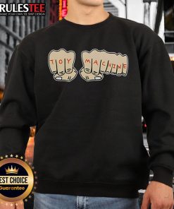 Funny Toy Machine Hands Sweatshirt featuring a whimsical design of toy hands for a playful and unique fashion statement.