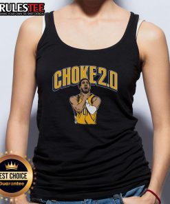 Funny Tyrese Haliburton Choke 2.0 Tank Top featuring a humorous graphic design, perfect for basketball fans and casual wear.