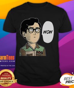 Funny Wow Saitama Ok Meme T-Shirt featuring a humorous graphic of Saitama from One Punch Man, perfect for anime fans.