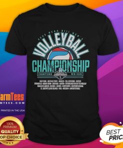Good 2025 NCAA D3 Men's Volleyball Championship T-Shirt featuring vibrant design and team colors for passionate fans.