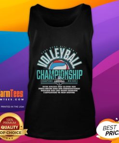 Good 2025 NCAA D3 Men's Volleyball Championship tank top featuring vibrant colors and a stylish design for fans.