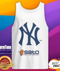 Good 2025 Yankees Day Sato Healthcare Innovation Tank Top featuring a stylish design and vibrant team colors.