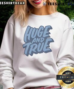 Good Alex Lahey Huge and True sweatshirt in vibrant colors, perfect for fans and casual wear enthusiasts.