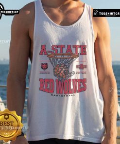 Good Arkansas State Red Wolves Game Time tank top featuring bold team colors and logo, perfect for game day attire.