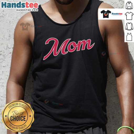 Stylish Good Atlanta Baseball Mom tank top in vibrant colors, perfect for showing team spirit at games and events.