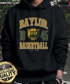 Good Baylor Bears basketball hoodie featuring team colors and logo, perfect for fans and warm-ups.