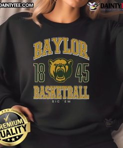 Good Baylor Bears basketball sweatshirt featuring the team logo, perfect for fans and game day wear.