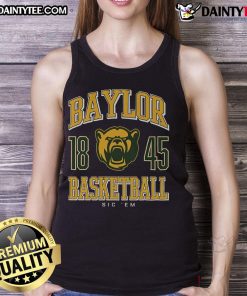 Good Baylor Bears basketball tank top featuring team colors and logo, perfect for fans and warm-weather workouts.