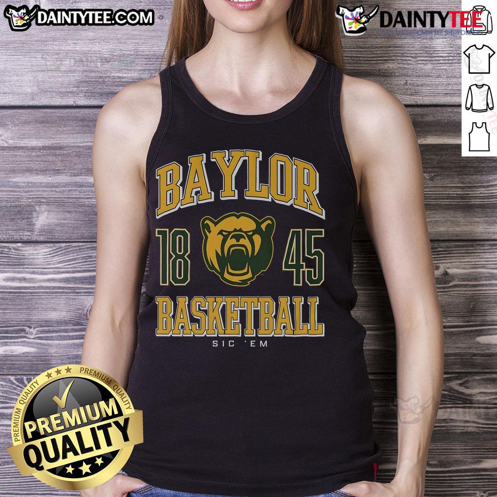 Good Baylor Bears Basketball Tank Top Good Baylor Bears basketball tank top featuring team colors and logo, perfect for fans and warm-weather workouts.