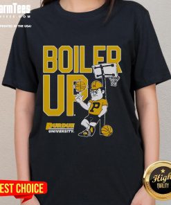Good Boston Bruins Boiler Up Ladies Tee in black with vibrant team logo, perfect for female fans showing support.
