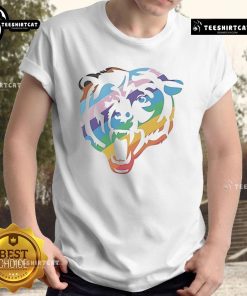Good Chicago Bears Logo Pride T-Shirt featuring a vibrant team logo and colorful design for passionate fans.
