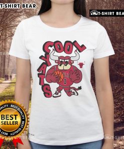 Good Chicago Bulls Stadium Essentials NBA X Staycool mascot ladies tee featuring vibrant colors and stylish design.