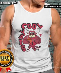 Good Chicago Bulls Stadium Essentials NBA X Staycool mascot tank top featuring vibrant graphics and breathable fabric.