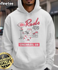 Good Cincinnati Reds Deli hoodie showcasing Cincy style, serving fans since 1869, perfect for Reds supporters.