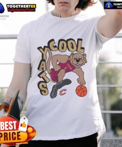 Good Cleveland Cavaliers Stadium Essentials NBA x Staycool mascot t-shirt displayed in vibrant colors, perfect for fans.