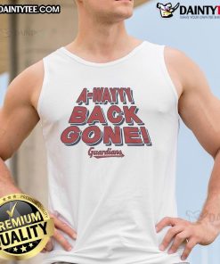 Good Cleveland Guardians A Wayyy Back Gone tank top featuring vibrant team colors and a stylish design for fans.