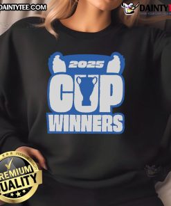 Good Club Brugge KV 2025 Cup Winners Limited Edition Sweatshirt showcasing team pride and exclusive design.