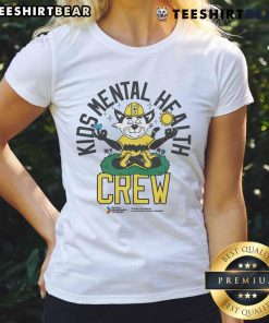 Good Columbus Crew Kids Mental Health Ladies Tee featuring a vibrant design promoting mental wellness for children.