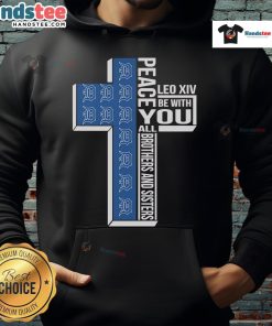 Good Detroit Tigers Peace hoodie featuring Leo XIV design, perfect for fans and a stylish way to show team spirit.