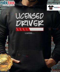 Good Driving Tesla Drivers License Hoodie featuring a stylish design for Tesla enthusiasts and eco-friendly drivers.
