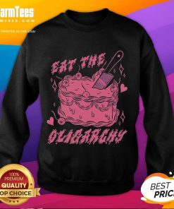Good Eat The Oligarchy Knife Sweatshirt featuring bold graphic design and stylish fit for casual wear.