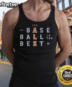 Good-End-Als Baseball is the Best Tank Top featuring a stylish design perfect for summer sports and casual wear.