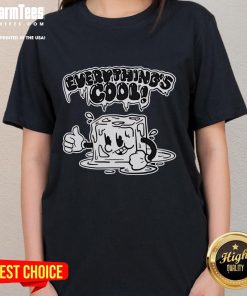 Good Everything's Cool Two Crows Ladies Tee featuring a stylish design and vibrant colors for casual wear.