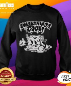 Good Everything's Cool Two Crows sweatshirt featuring a stylish graphic design of two crows on a cozy fabric.