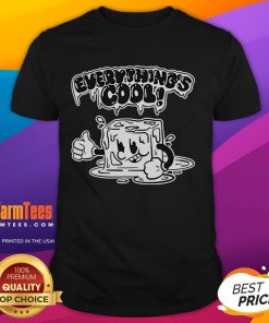Good Everything's Cool Two Crows T-Shirt featuring a stylish graphic of two crows on a vibrant background.