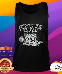 Stylish Good Everythings Cool Two Crows tank top featuring a vibrant crow graphic, perfect for casual summer wear.
