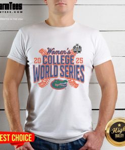 Good Florida Gators 2025 NCAA Softball Women's College World Series T-Shirt featuring vibrant team colors and logo.
