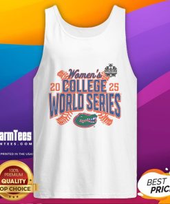 Women's College World Series tank top featuring Good Florida Gators design for 2025 NCAA softball fans.