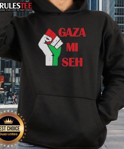 Good Gaza Mi Seh Palestine hoodie featuring vibrant graphics and a stylish design, perfect for expressing solidarity.