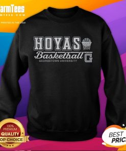 Vintage Georgetown Hoyas basketball sweatshirt featuring classic logo and comfortable fit for fans and collectors.