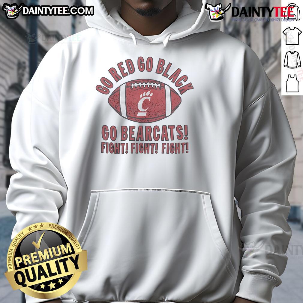 Good Go Red Go Black Go Bearcats Hoodie Good Go Red Go Black Go Bearcats Hoodie featuring vibrant team colors and logo, perfect for fans and supporters.